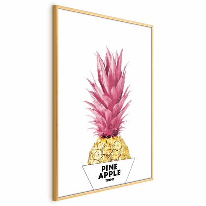 Poster - Golden Pineapple Artgeist