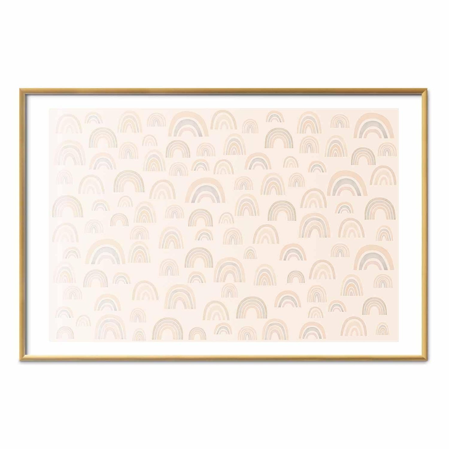 Poster - Pastel Rainbows