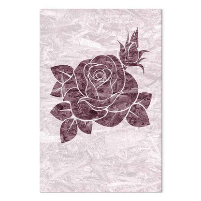 Leinwandbild - Splinters of Love (1 Part) Vertical