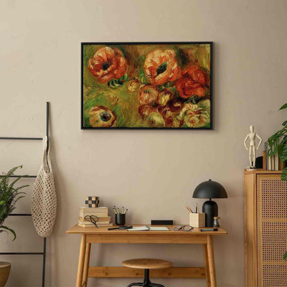Leinwandbild - Les Anémones (Pierre-Auguste Renoir) Artgeist