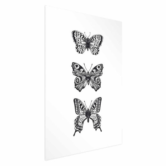 Poster - Three Butterflies Artgeist