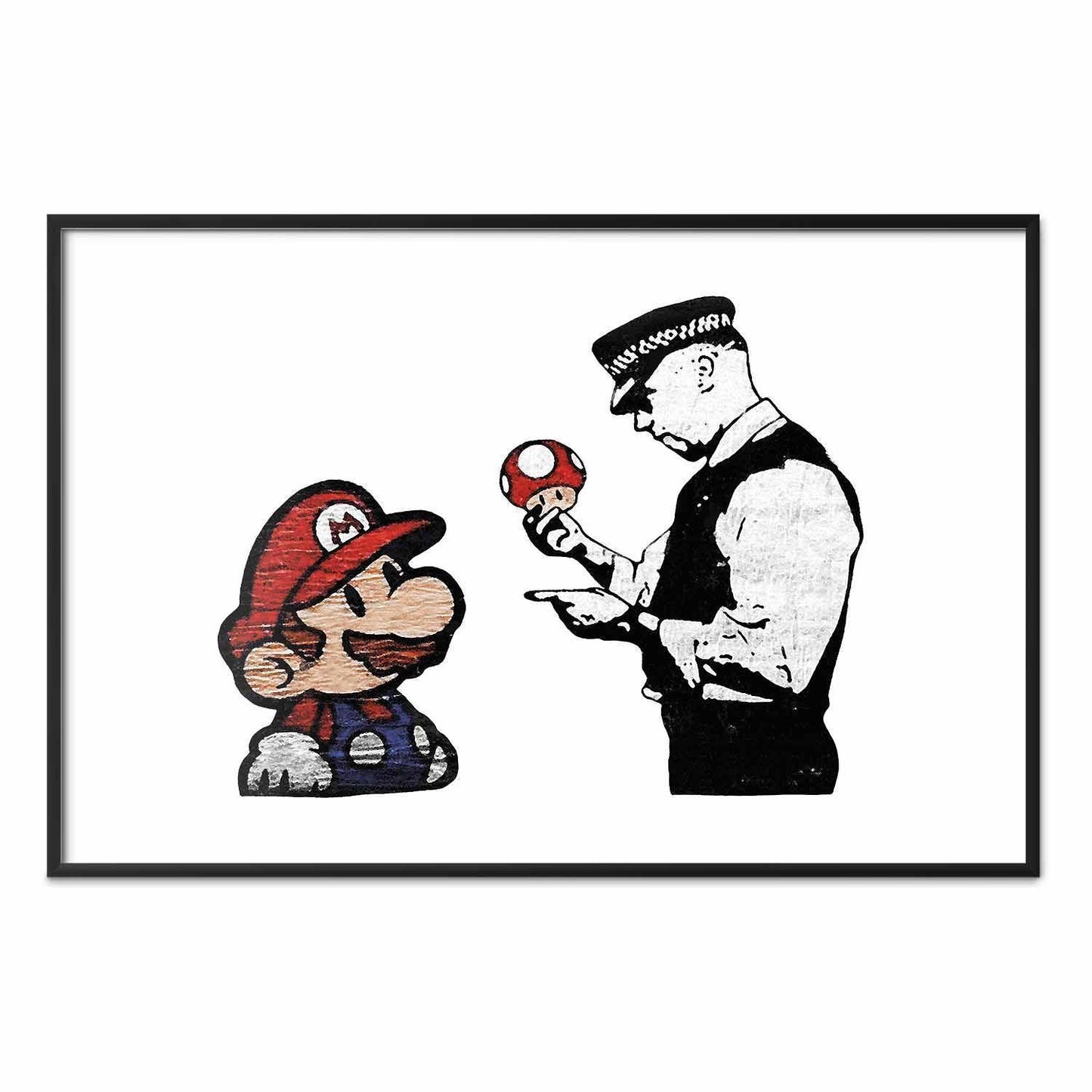 Poster - Banksy: Mushroom Picker