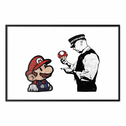 Poster - Banksy: Mushroom Picker