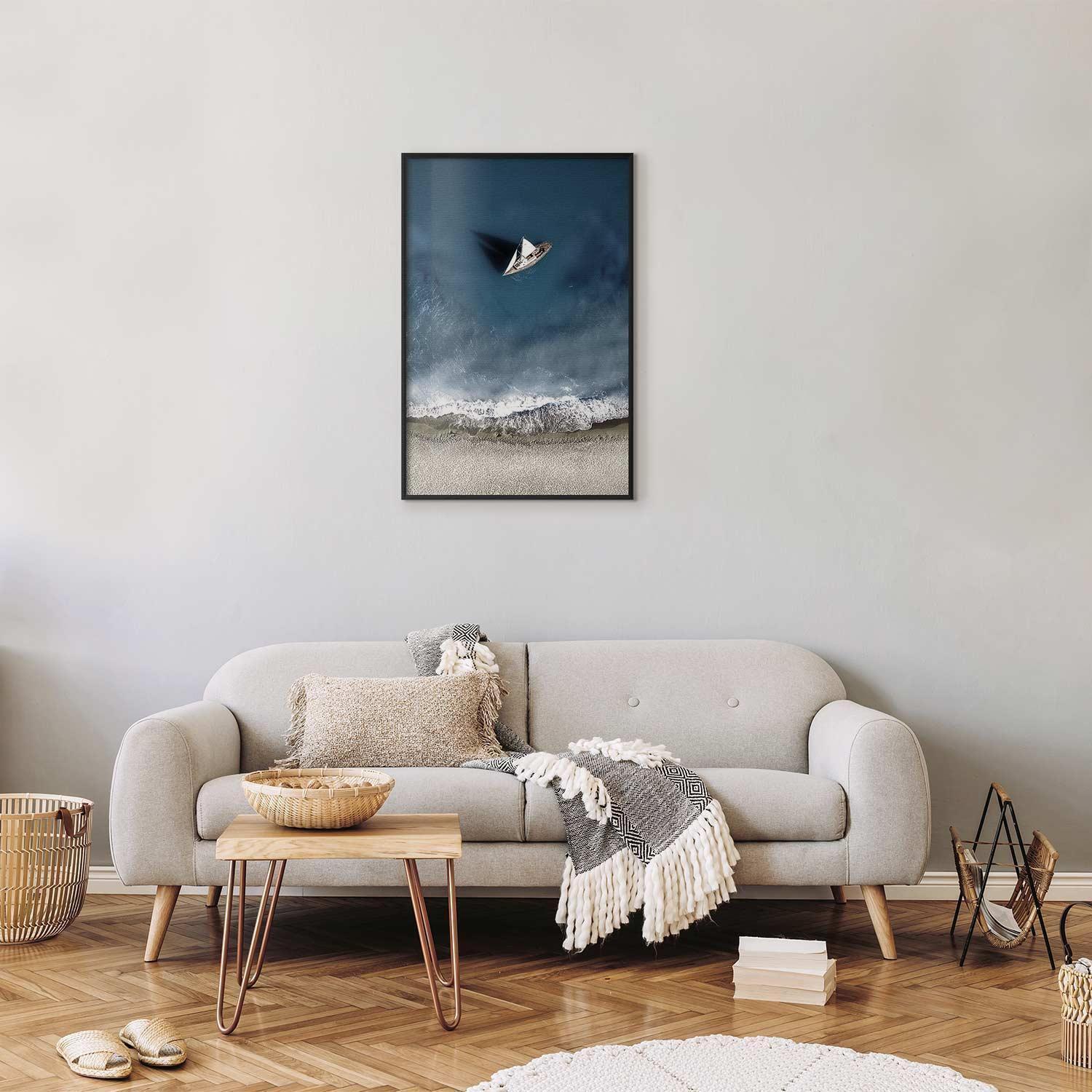 Poster - Yacht on the Sea Artgeist