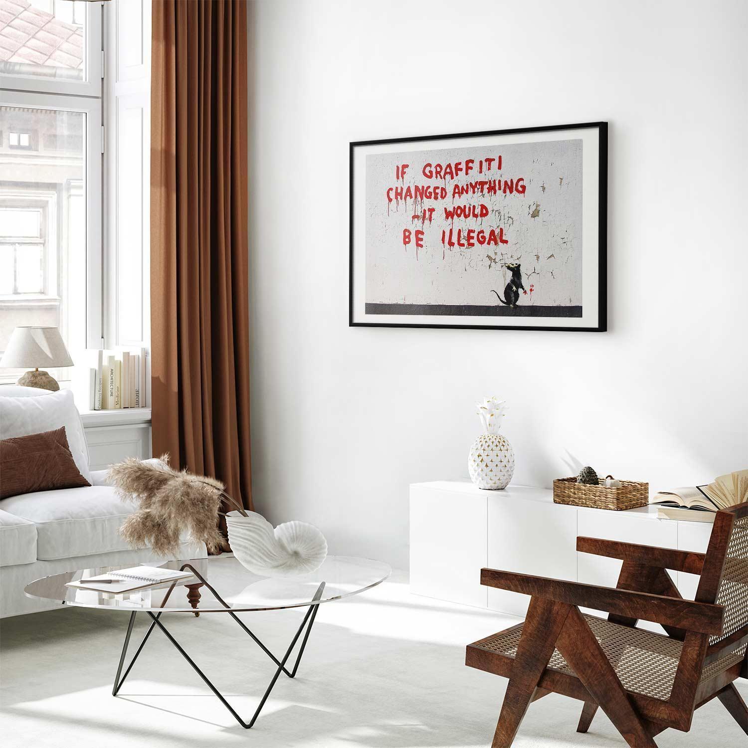 Poster - Graffiti Quote Artgeist