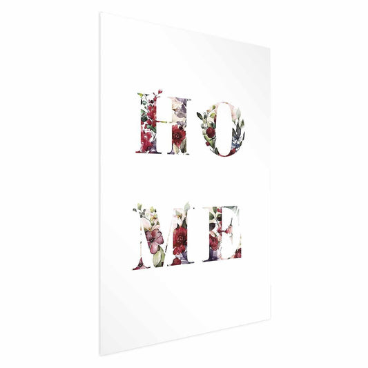 Poster - Home in Flowers Artgeist