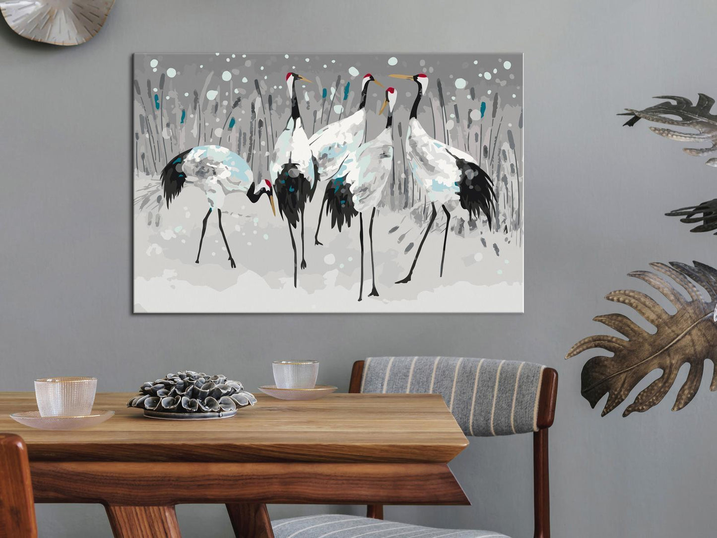 Malen nach Zahlen - Stork Family