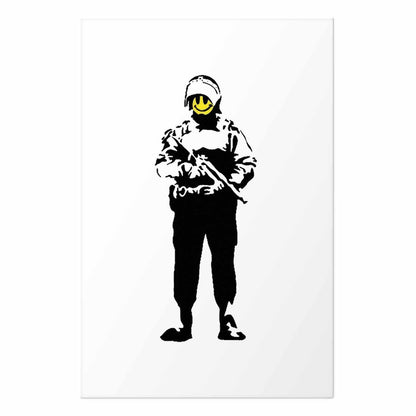 Poster - Smiling Policeman