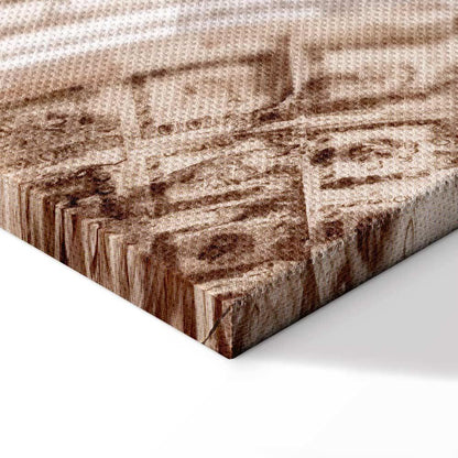 Leinwandbild - Temple of Hadrian (1 Part) Vertical