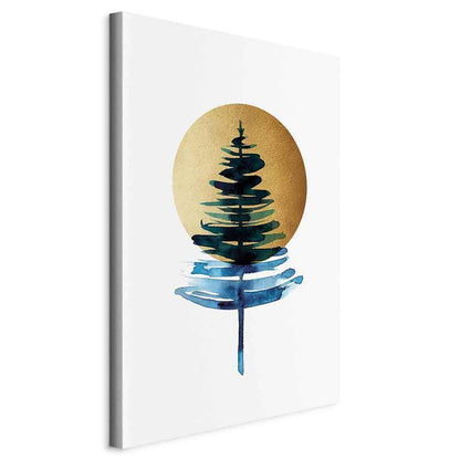 Leinwandbild - Sunny Winter (1 Part) Vertical