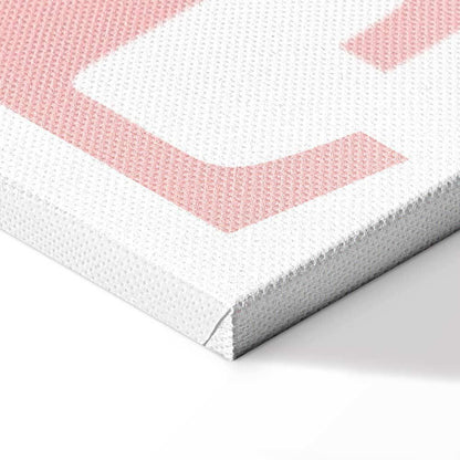 Leinwandbild - Grey Love (1 Part) Vertical