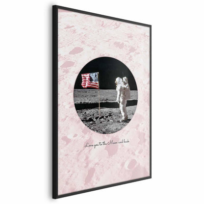 Poster - Love You to the Moon and Back Artgeist