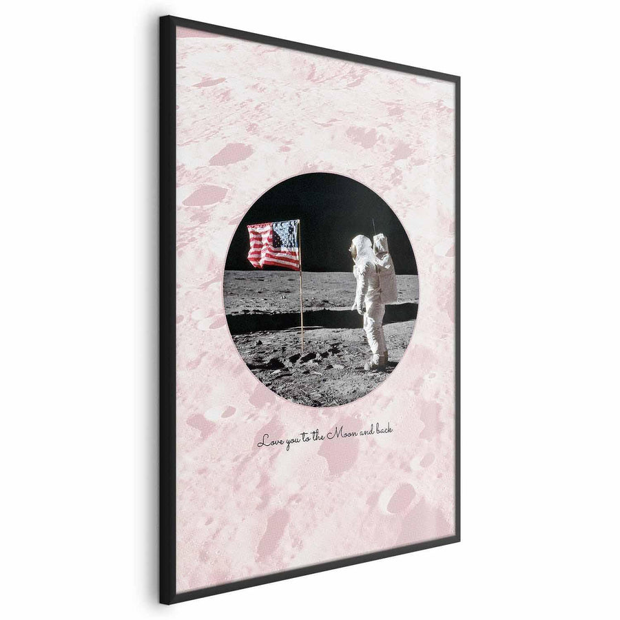 Poster - Love You to the Moon and Back Artgeist