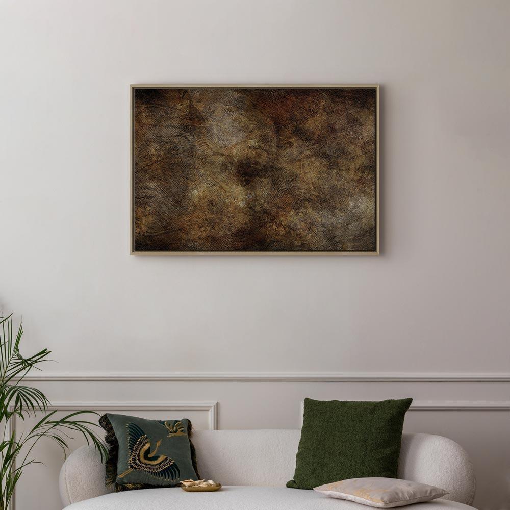 Leinwandbild - Rushing Thoughts (1 Part) Vertical