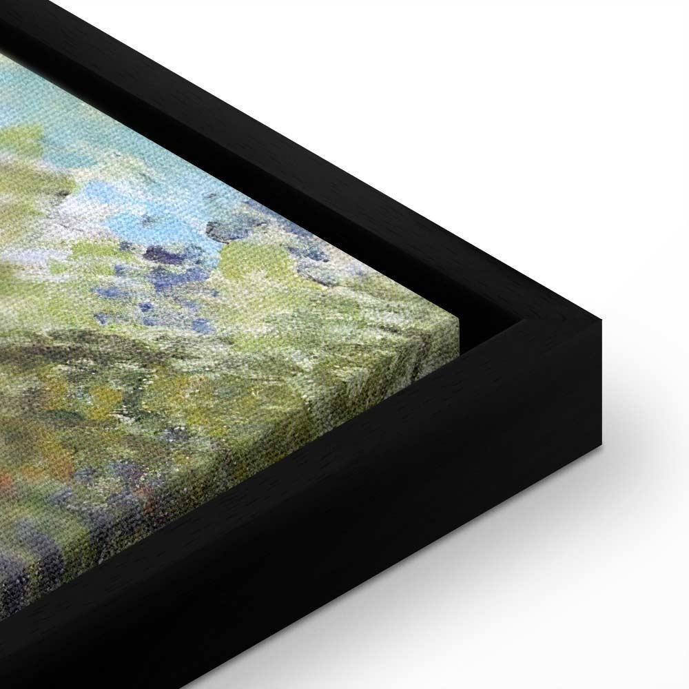 Leinwandbild - Claude Monet – Coin de jardin à Montgeron