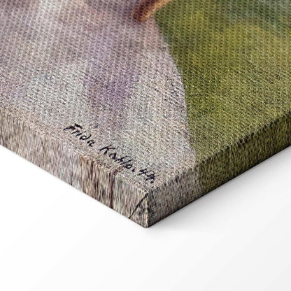 Leinwandbild - Frida Kahlo – The Broken Column