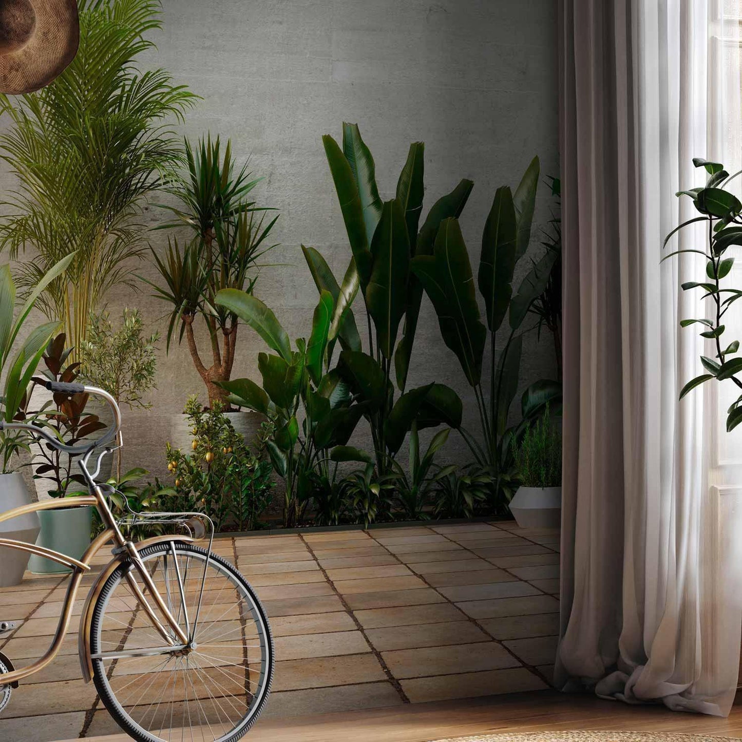 Fototapete - Home Garden