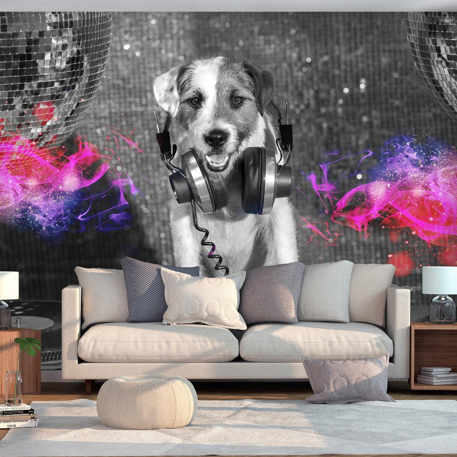 Fototapete - DJ Dog Artgeist