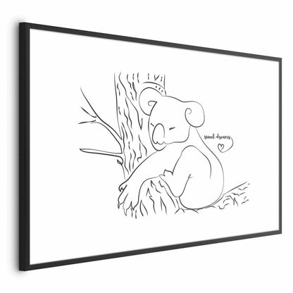 Poster - Sleeping Koala Artgeist