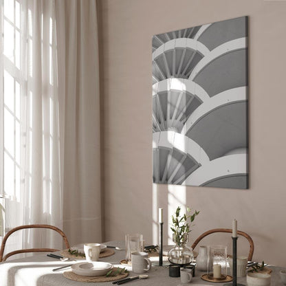 Leinwandbild - White Detail (1 Part) Vertical