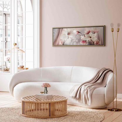 Leinwandbild - Magnolia Reflection (1 Part) Narrow