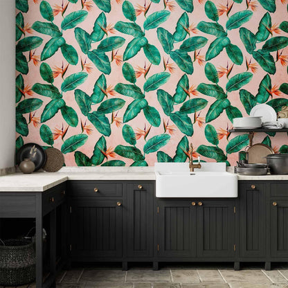 Fototapete - Peace of Wild Bushes - Third Variant