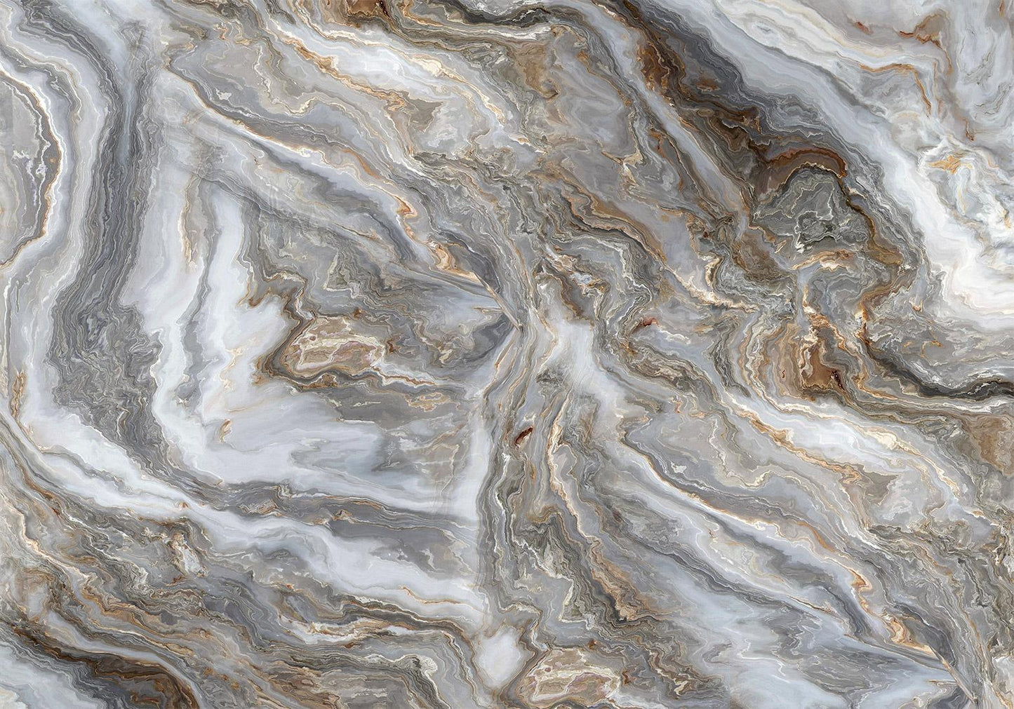 Fototapete - Stone Abstractions - Marble Textures in Neautral Tones Artgeist