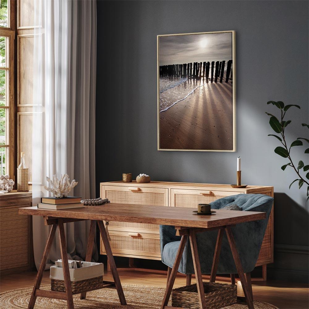 Leinwandbild - Light of Hope (1 Part) Vertical