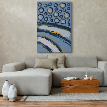 Leinwandbild - Rhythmic Auroras (1 Part) Vertical