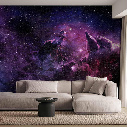 Fototapete - Purple Nebula Artgeist