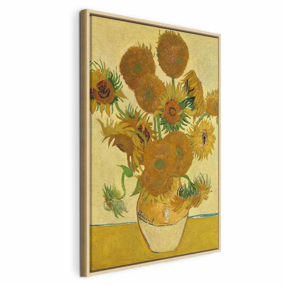 Leinwandbild - Vincent van Gogh – Sunflowers