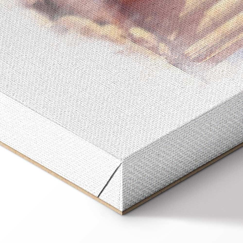 Leinwandbild - Painted Parthenon (1 Part) Vertical