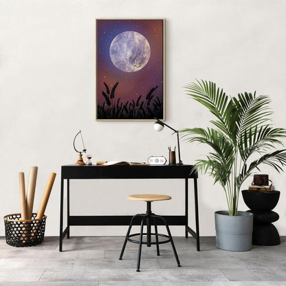 Leinwandbild - Night in the Country (1 Part) Vertical