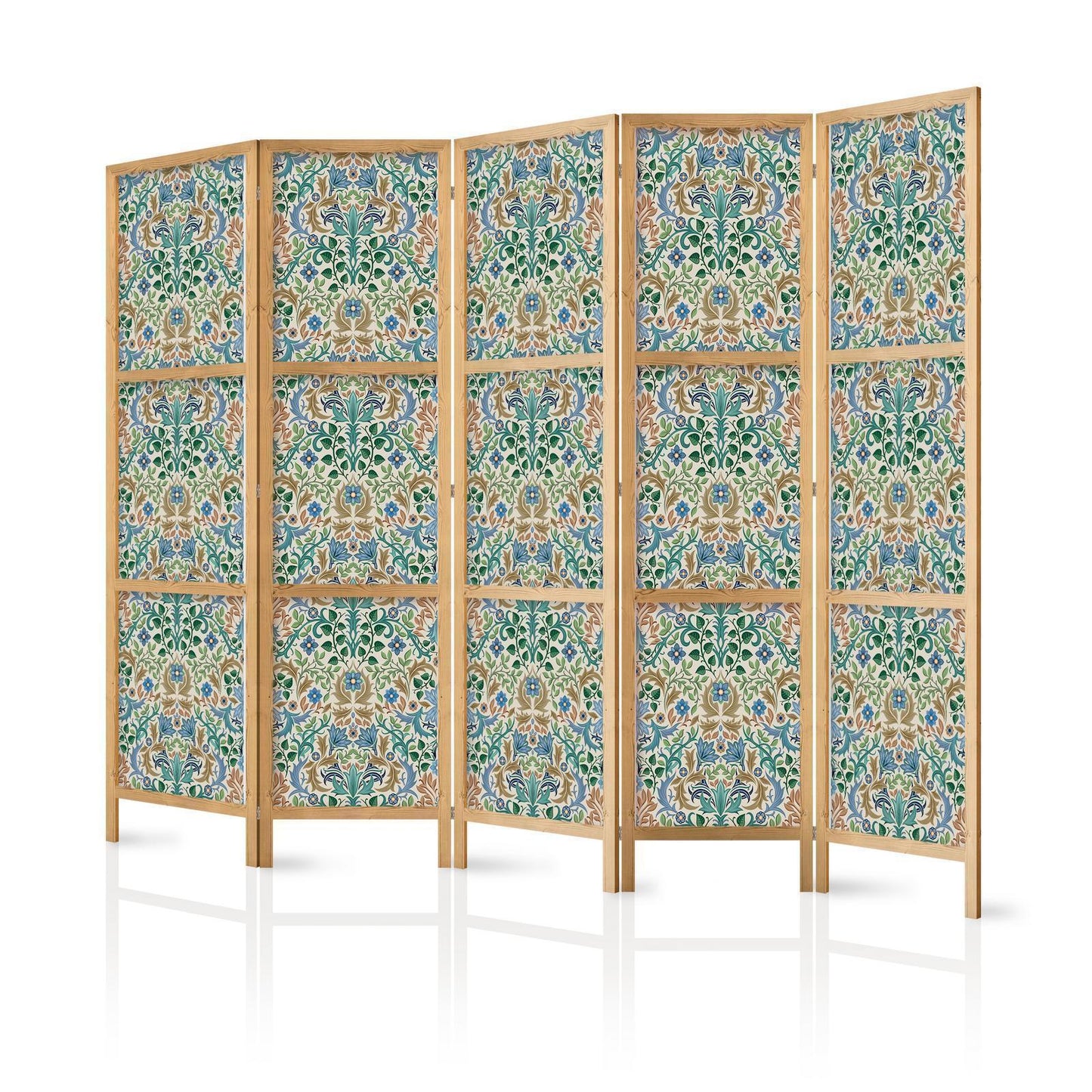 Japanischer Paravent - Retro Vintage Intricate and Rich Pattern in Victorian Style Artgeist