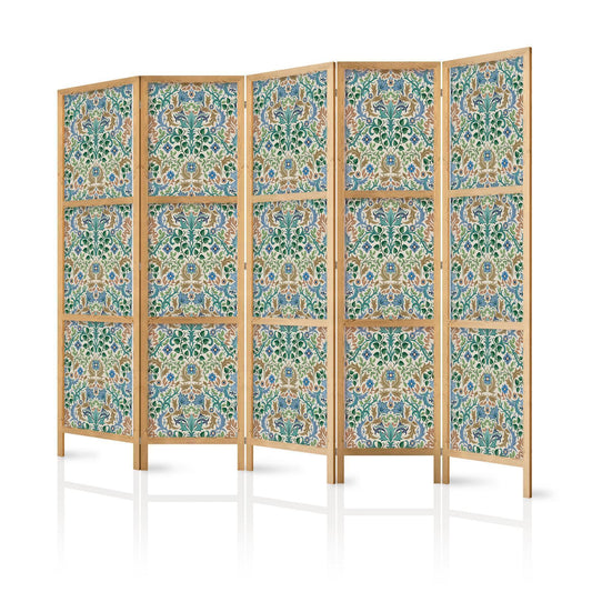 Japanischer Paravent - Retro Vintage Intricate and Rich Pattern in Victorian Style Artgeist