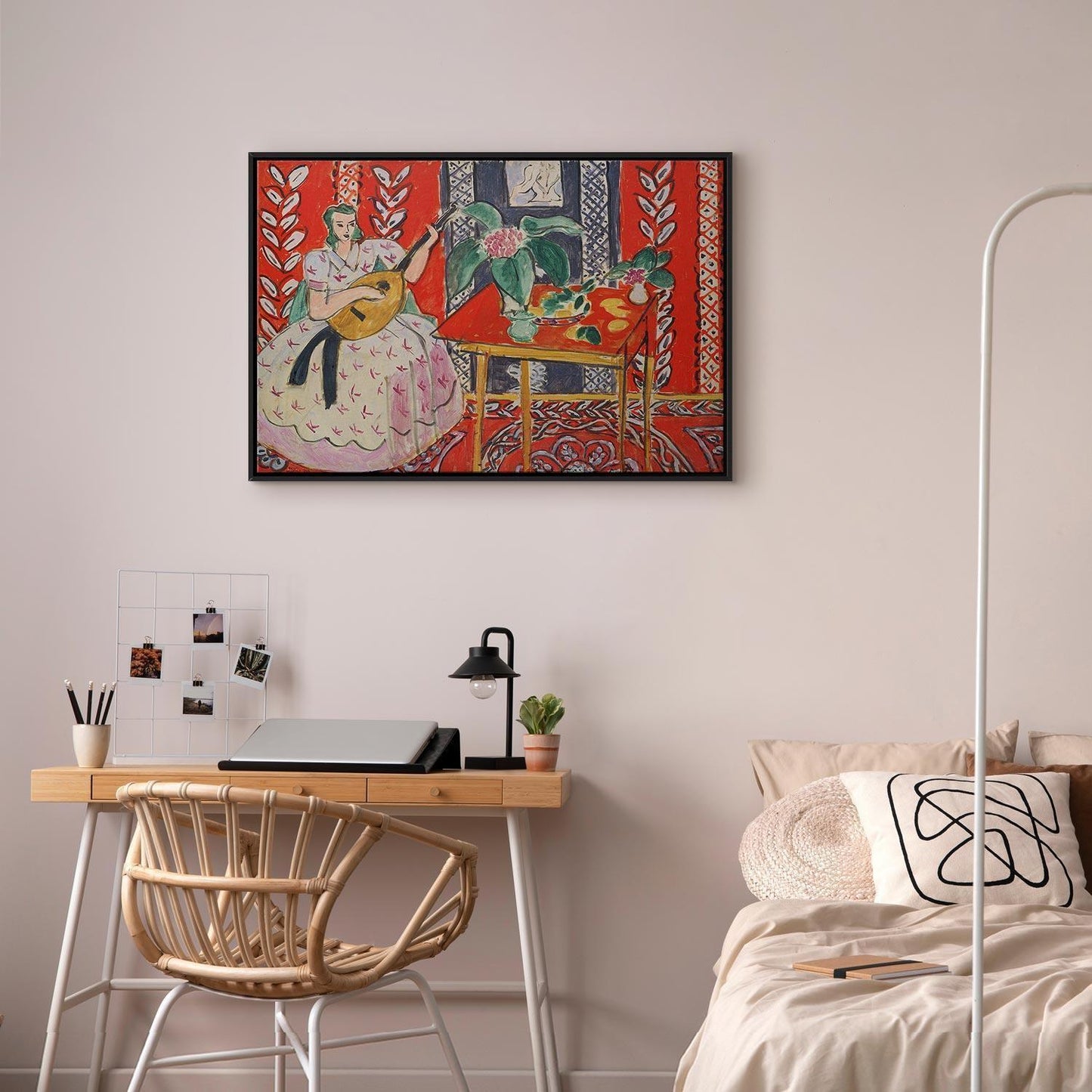 Leinwandbild - Henri Matisse – The Lute