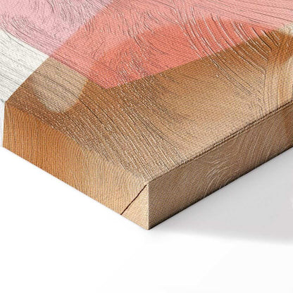 Leinwandbild - Floral Kaleidoscope (1 Part) Vertical