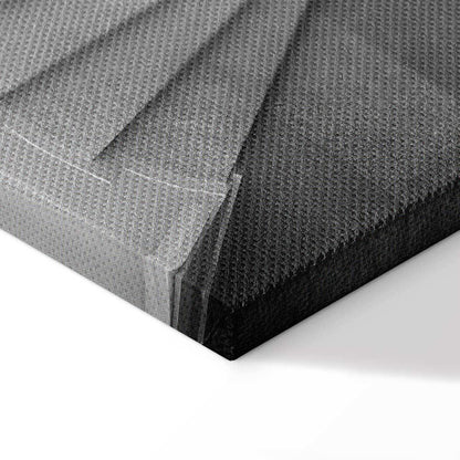 Leinwandbild - White Stairs (1 Part) Vertical