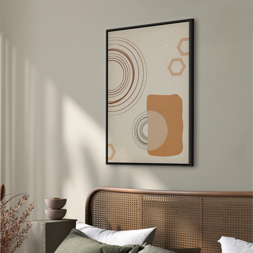 Leinwandbild - Sand Castles (1 Part) Vertical