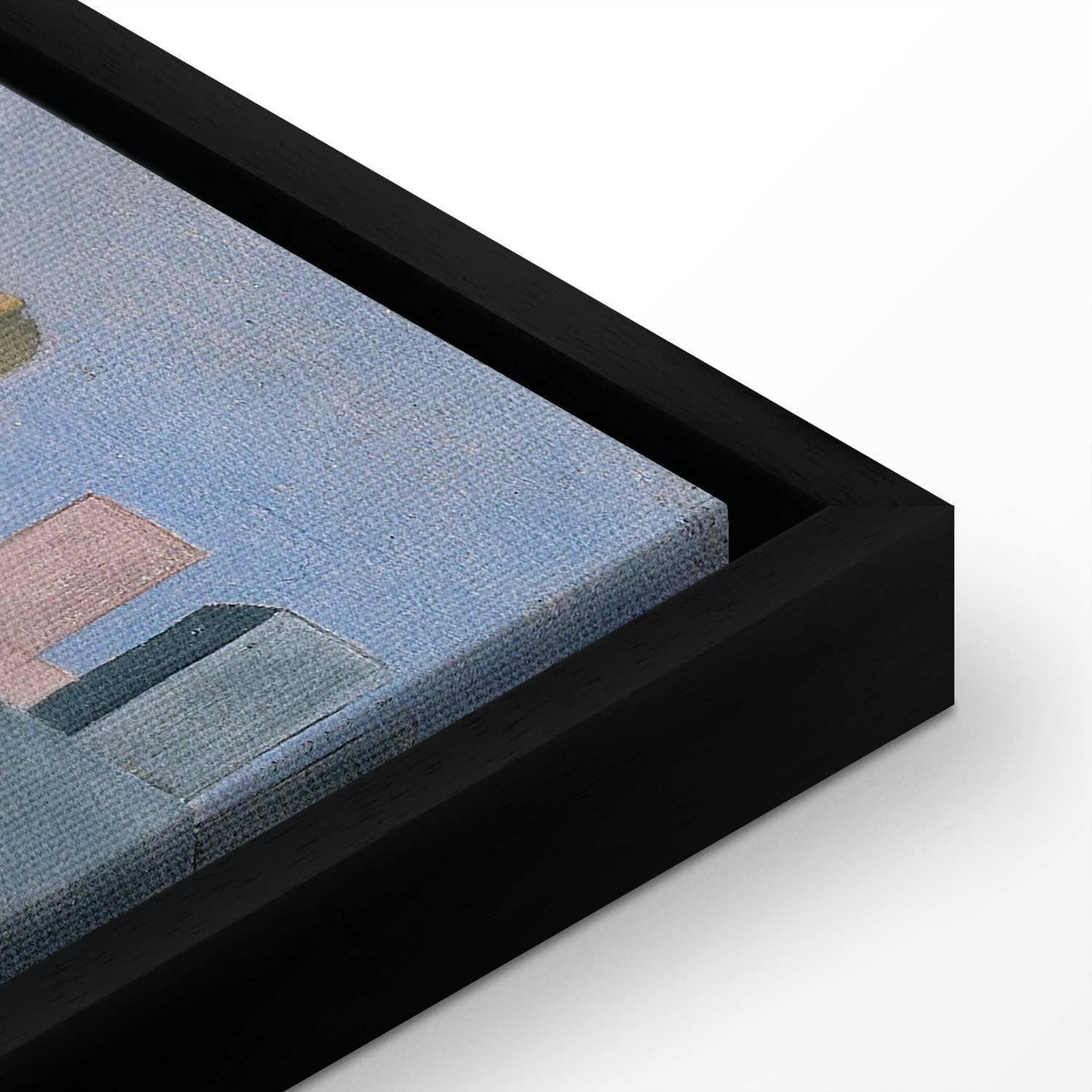 Leinwandbild - Frida Kahlo – Self-Portrait on the Borderline Between Mexico and the United States