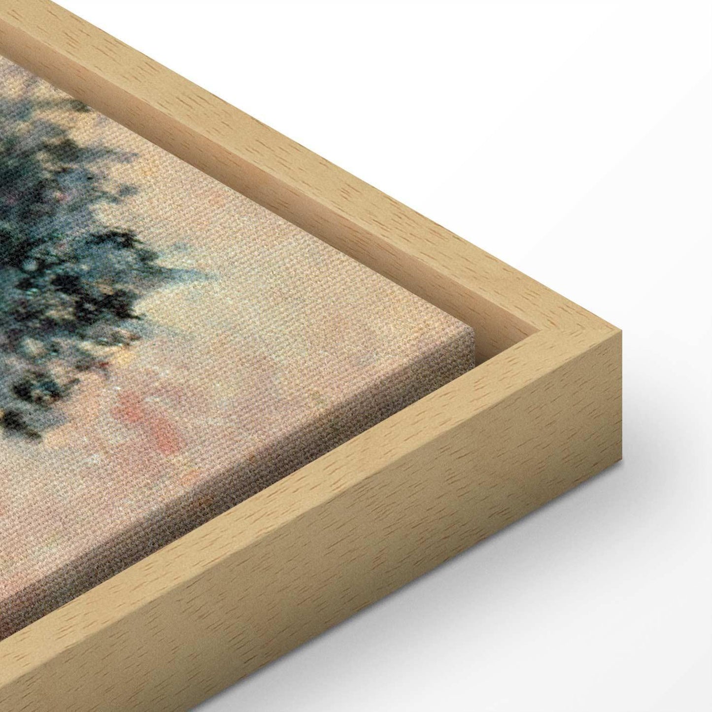 Leinwandbild - Claude Monet – Field with wild Poppies