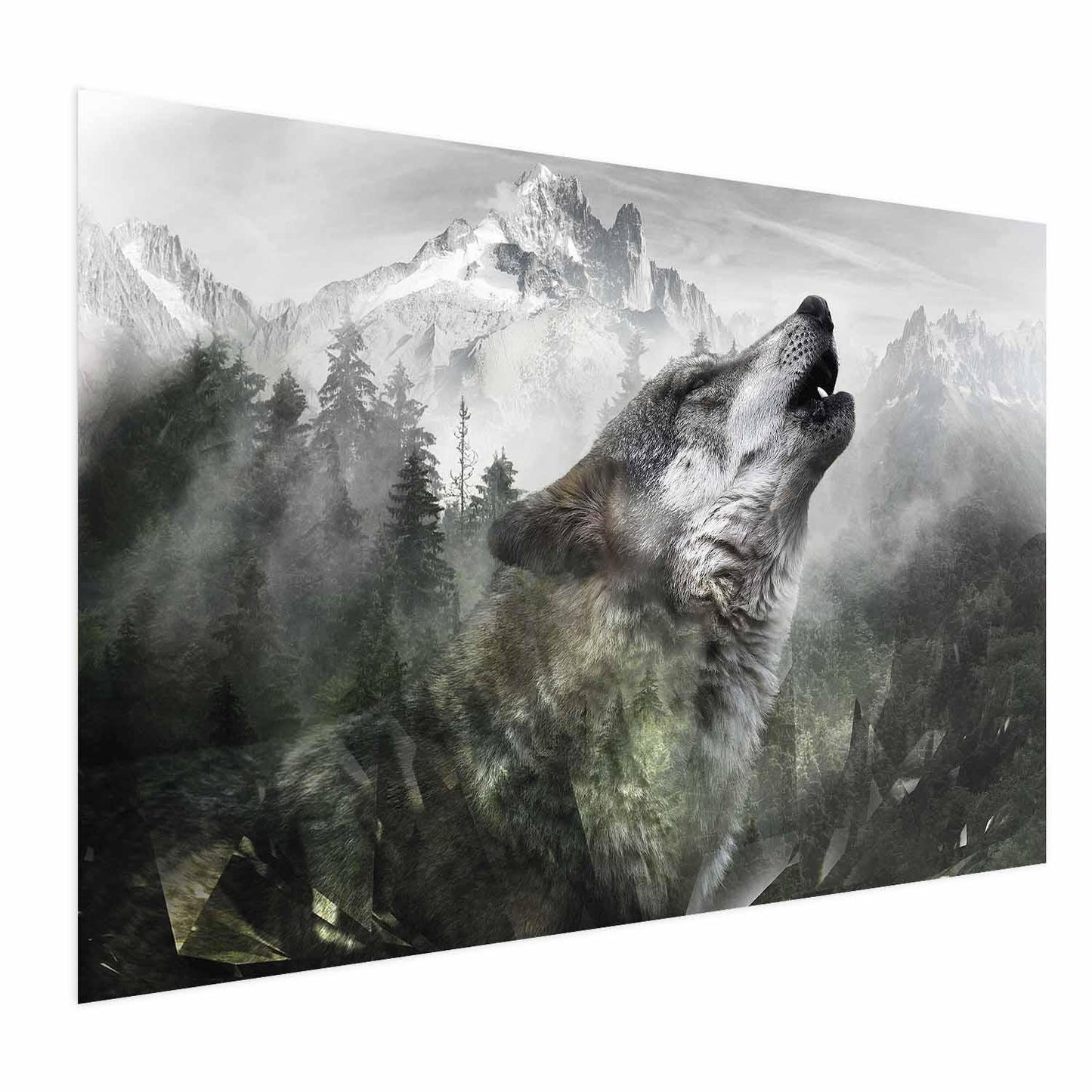 Poster - Howling Wolf Artgeist