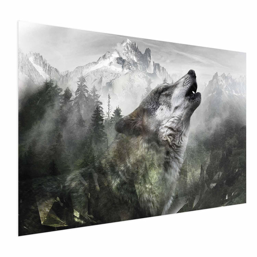 Poster - Howling Wolf Artgeist