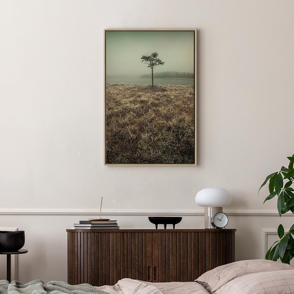 Leinwandbild - At the Lake Shore (1 Part) Vertical