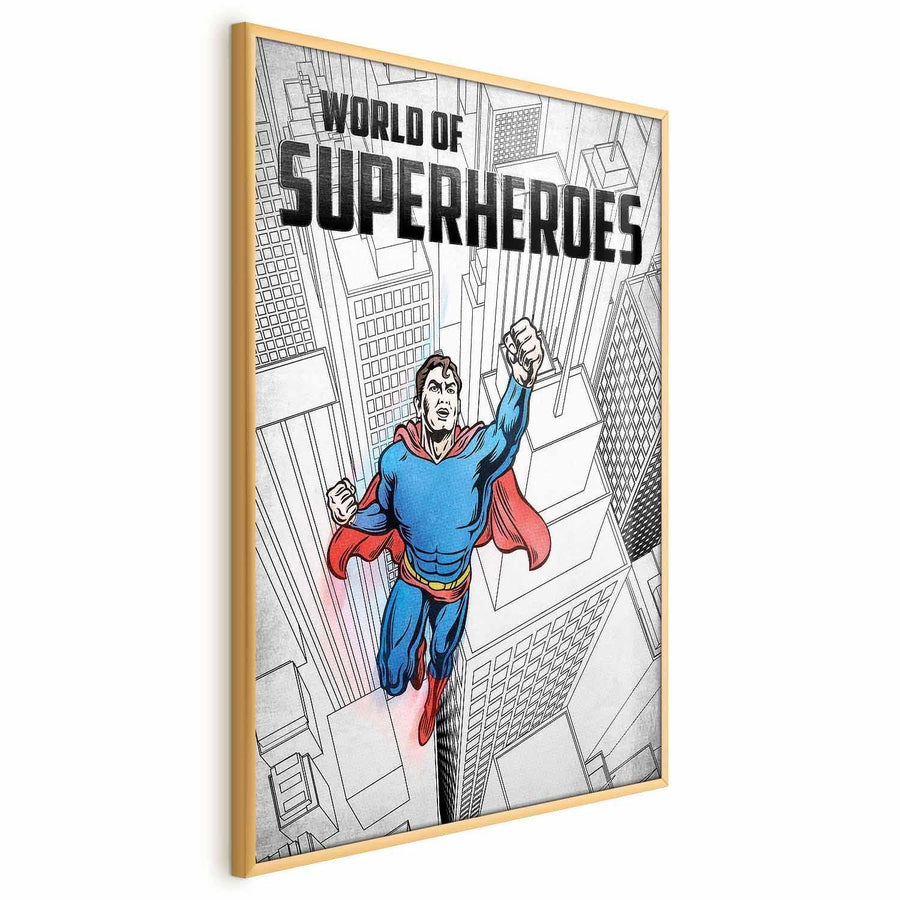 Poster - World of Superheroes Artgeist