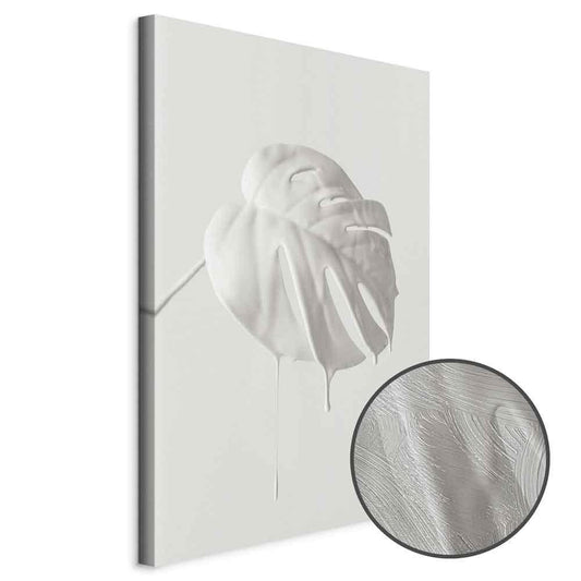 Leinwandbild - Bright Monstera (1 Part) Vertical