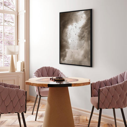 Leinwandbild - Birds in the Clouds (1 Part) Vertical