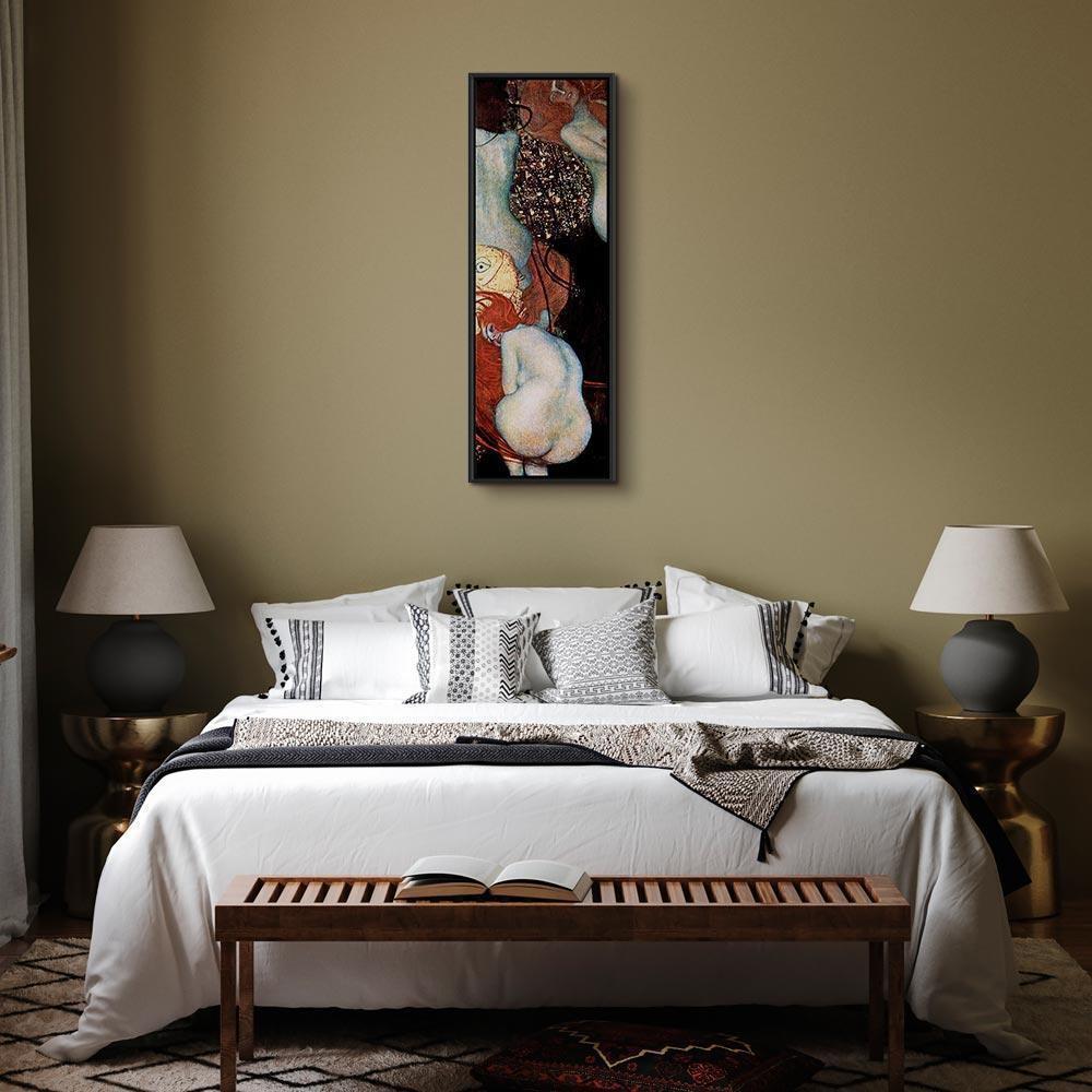 Leinwandbild - Gustav Klimt – Goldfish