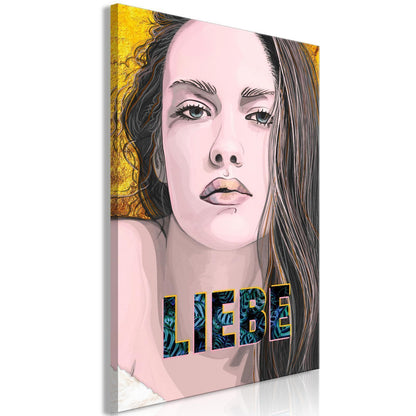 Leinwandbild - Liebe