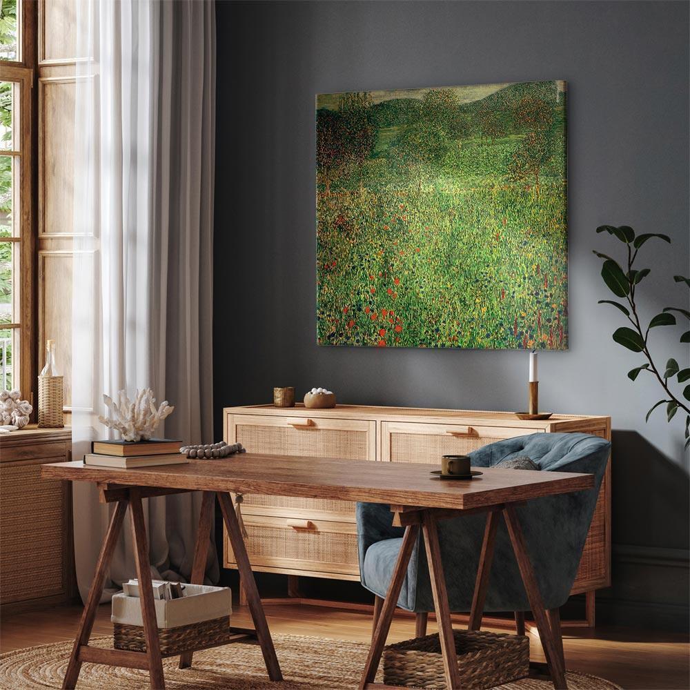 Leinwandbild - Gustav Klimt – The Garden